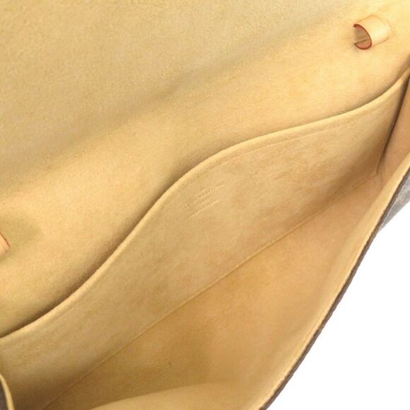 Louis Vuitton Twin Brown Canvas Shoulder Bag (Pre-Owned) - Picture 6 of 9